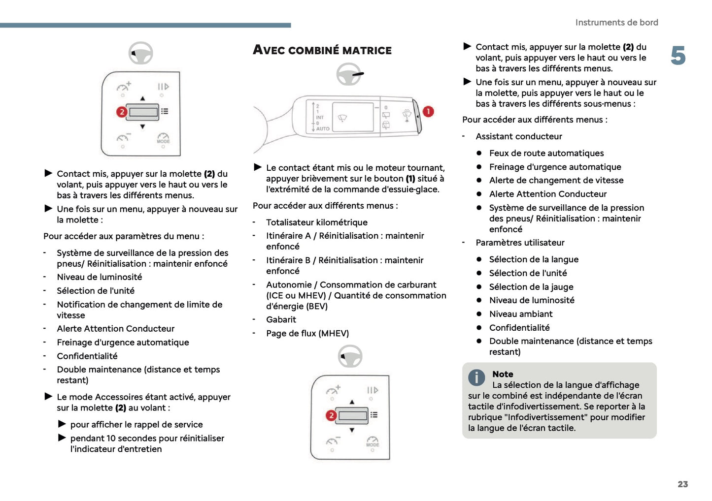 2025 Citroën C3 Aircross Owner's Manual | French