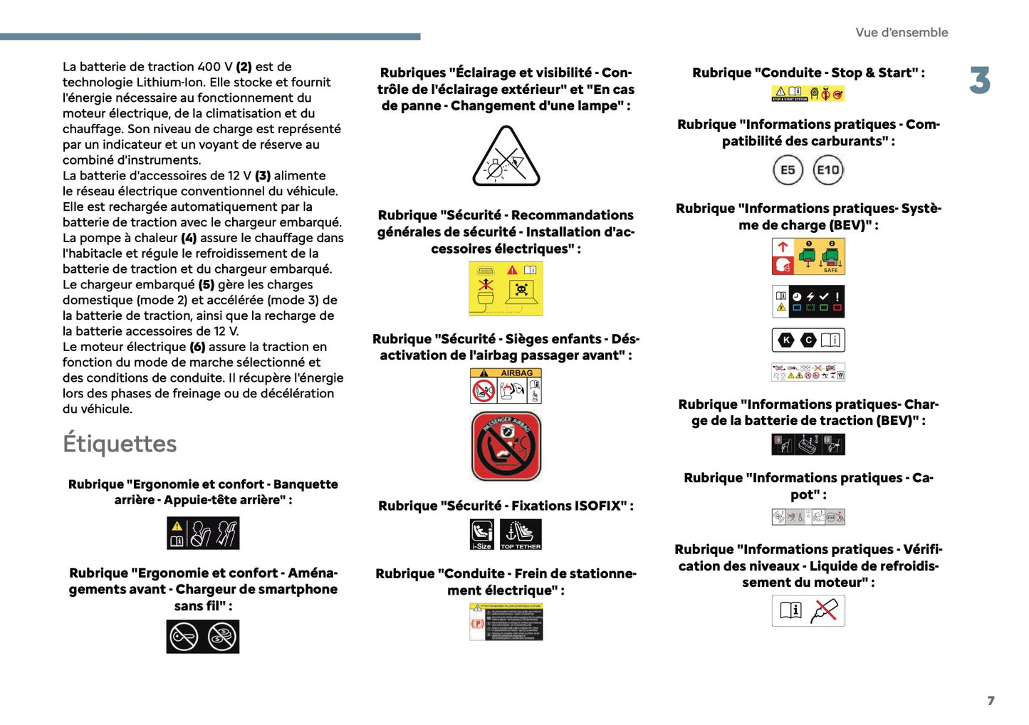 2025 Citroën C3 Aircross Owner's Manual | French
