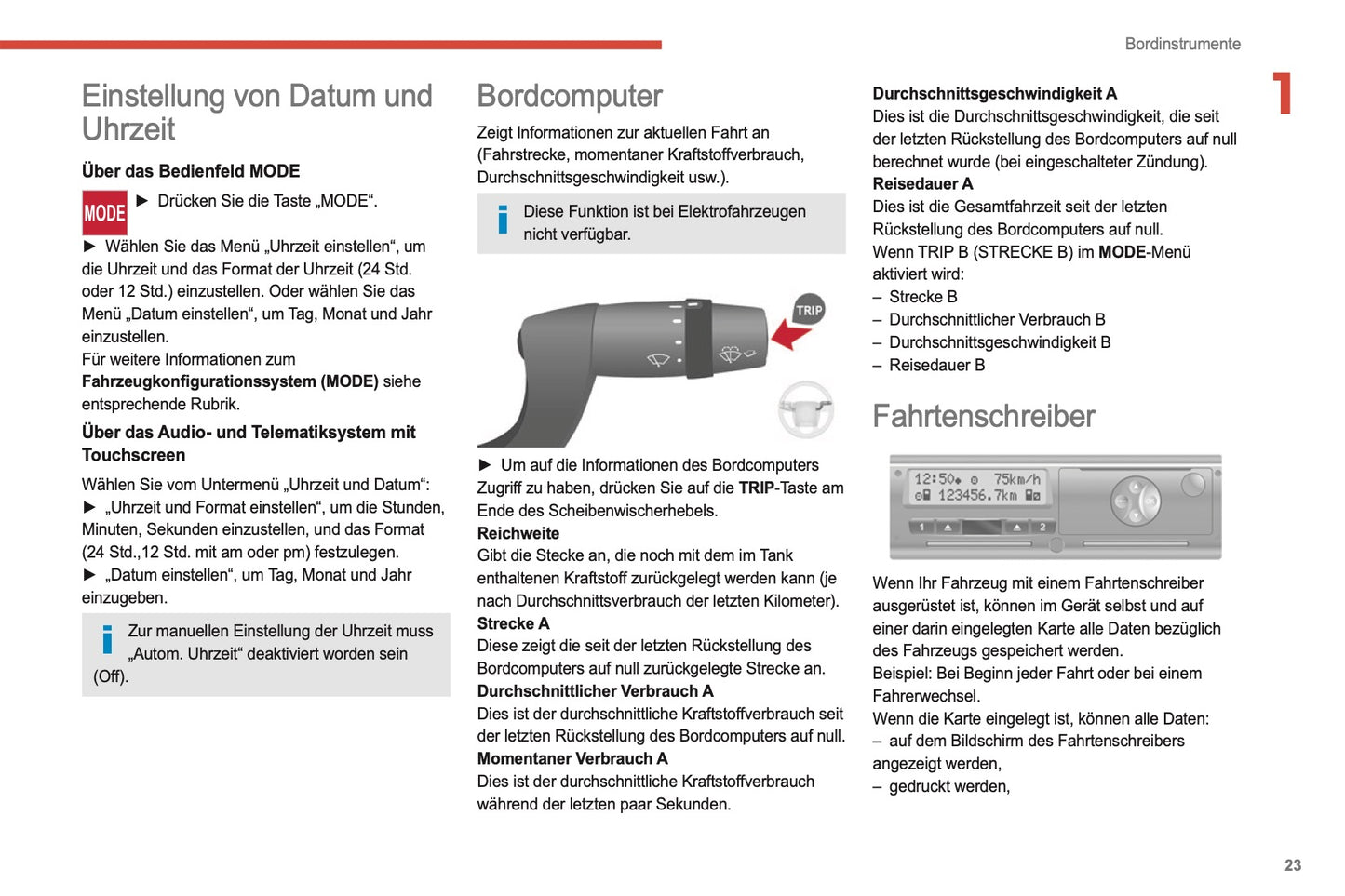 2021-2024 Citroën Jumper/Relay Bedienungsanleitung | Deutsch