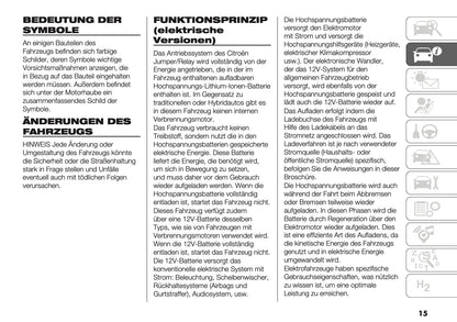 2025 Citroën Jumper/Relay Owner's Manual | German