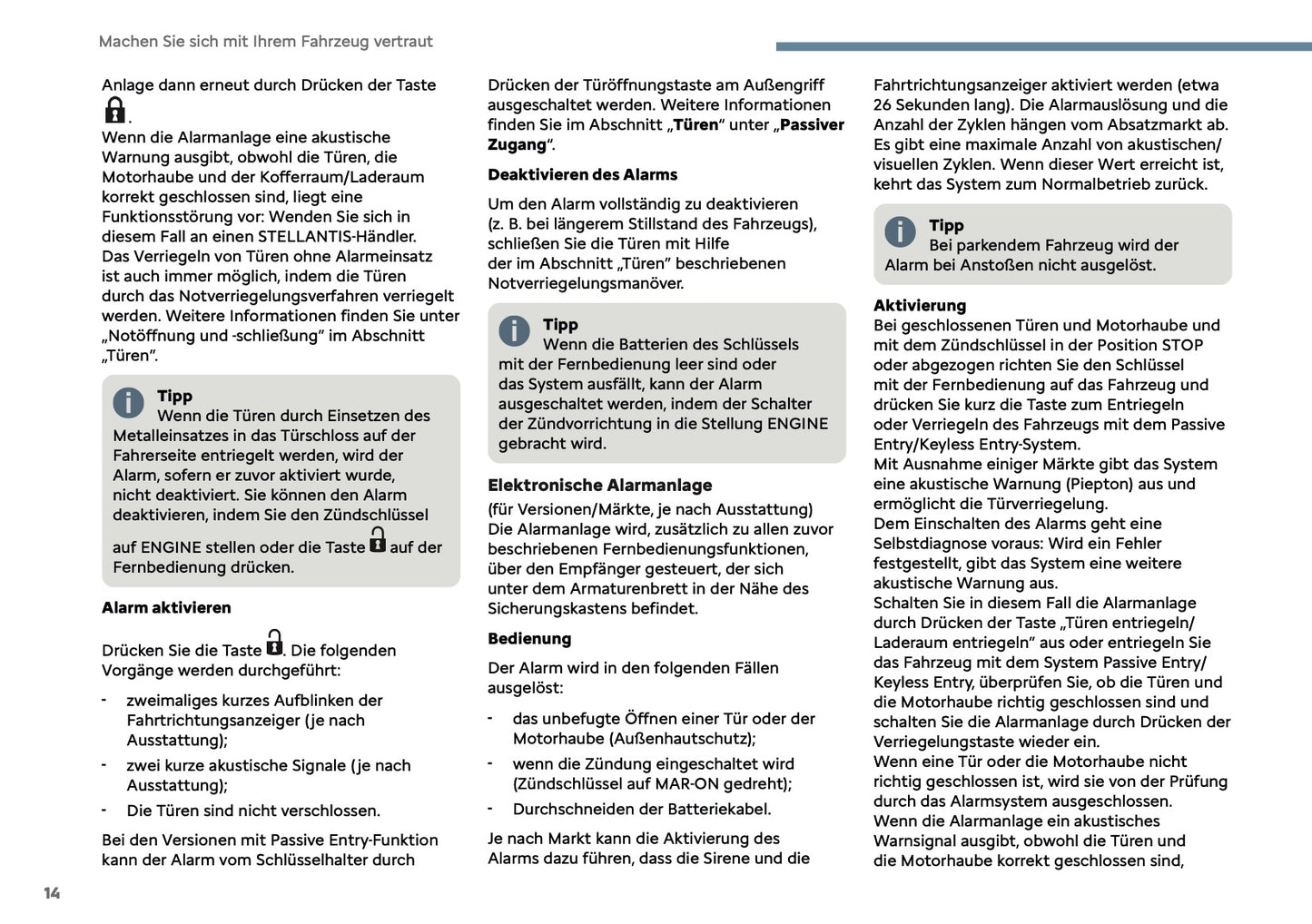 2025-2026 Citroën Jumper/Relay Owner's Manual | German
