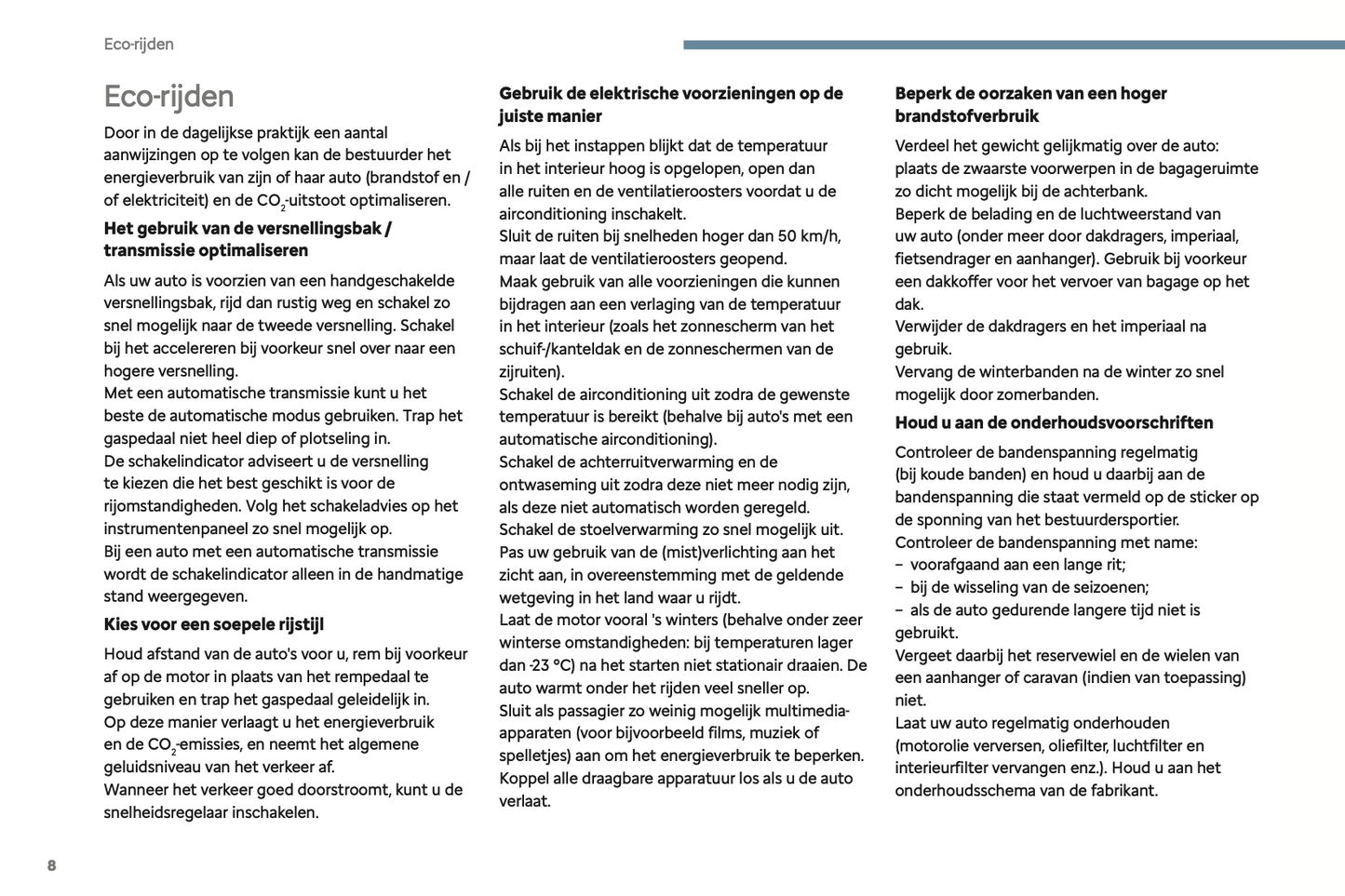 2024 Citroën Jumpy/Dispatch/SpaceTourer Owner's Manual | Dutch