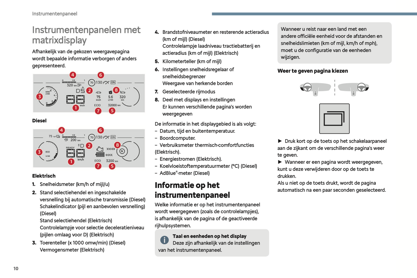 2024 Citroën Jumpy/Dispatch/SpaceTourer Owner's Manual | Dutch