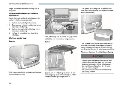 2026 Citroën Jumpy/Dispatch/SpaceTourer Owner's Manual | Dutch