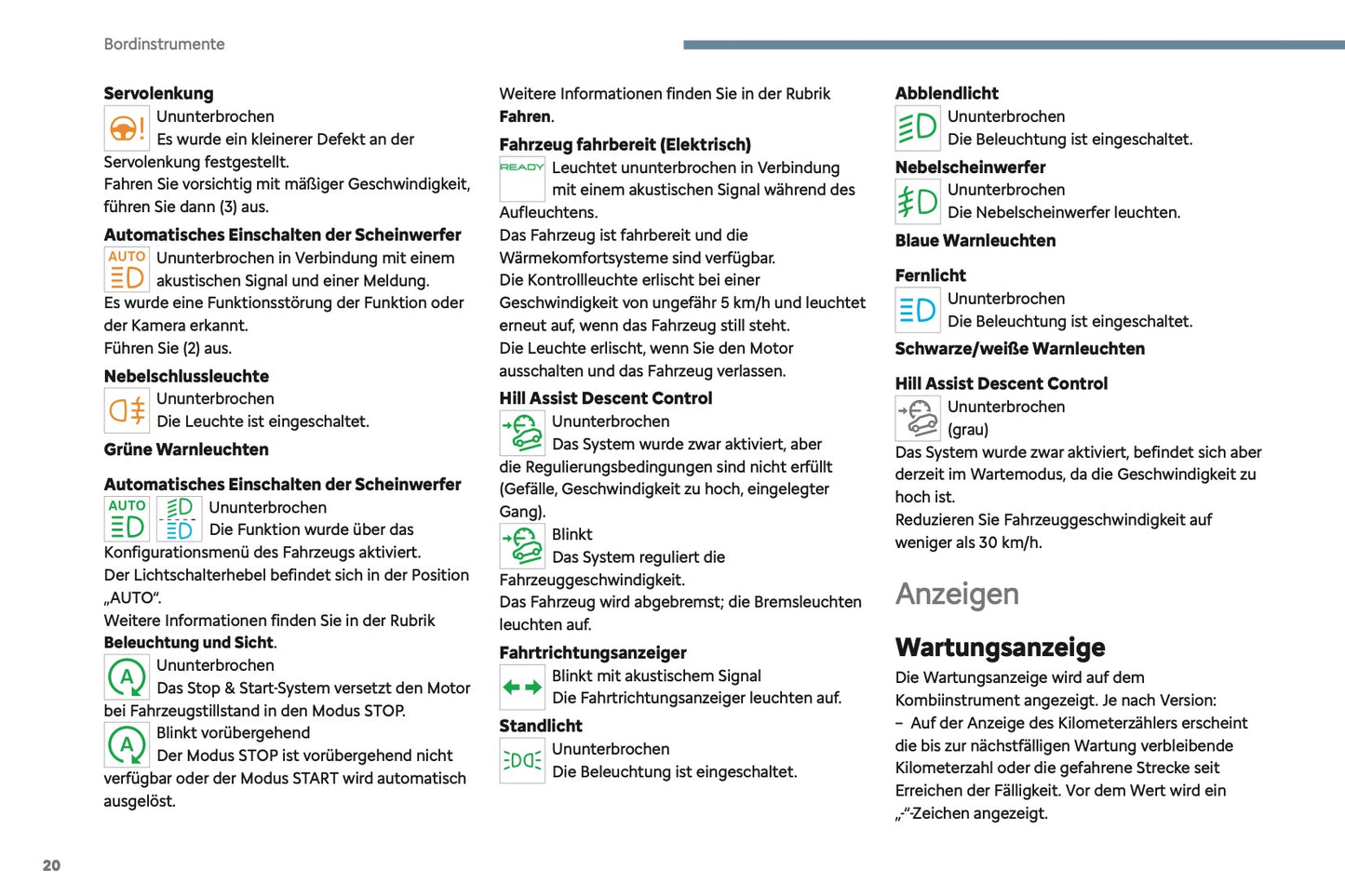 2024-2025 Citroën Jumpy/Dispatch/SpaceTourer Owner's Manual | German