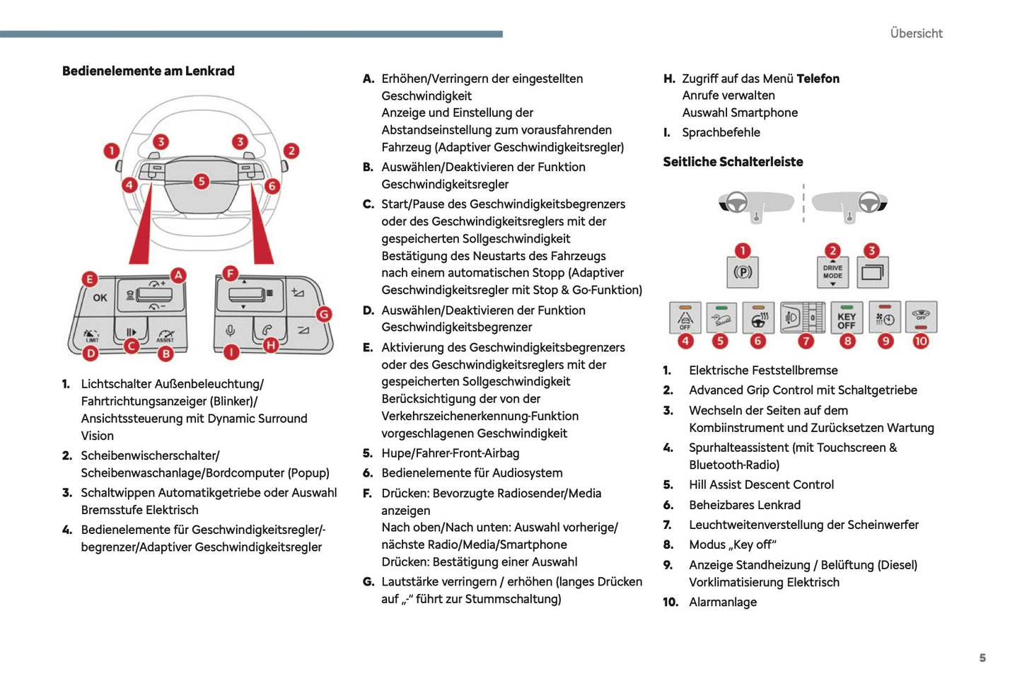 2024-2025 Citroën Jumpy/Dispatch/SpaceTourer Owner's Manual | German