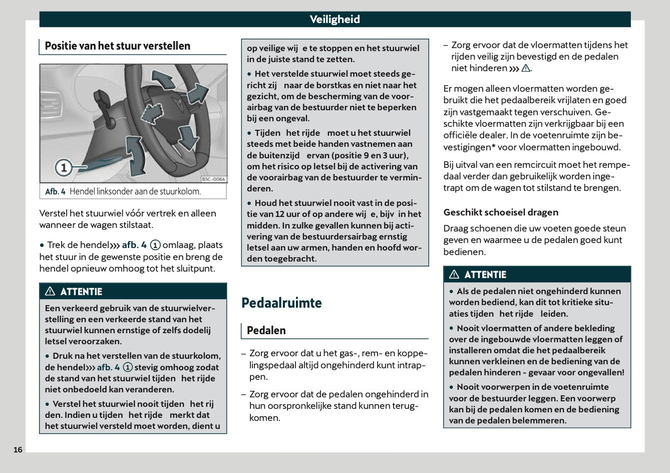 2021 Cupra Ateca Owner's Manual | Dutch
