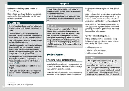 2021 Cupra Ateca Owner's Manual | Dutch