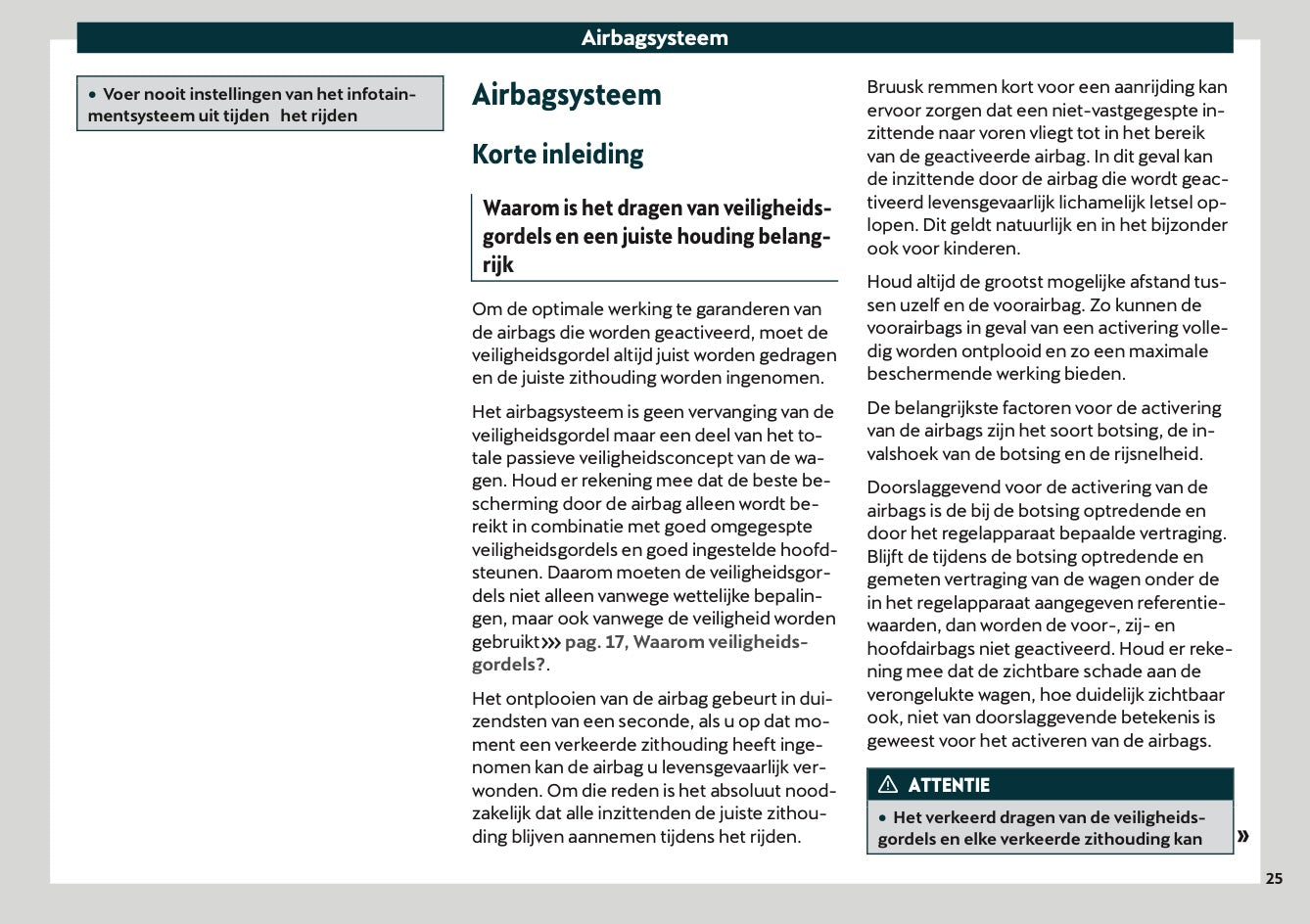 2021 Cupra Ateca Owner's Manual | Dutch