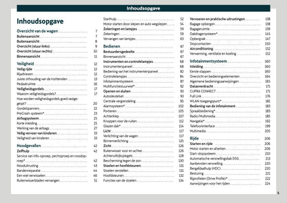 2021 Cupra Ateca Owner's Manual | Dutch