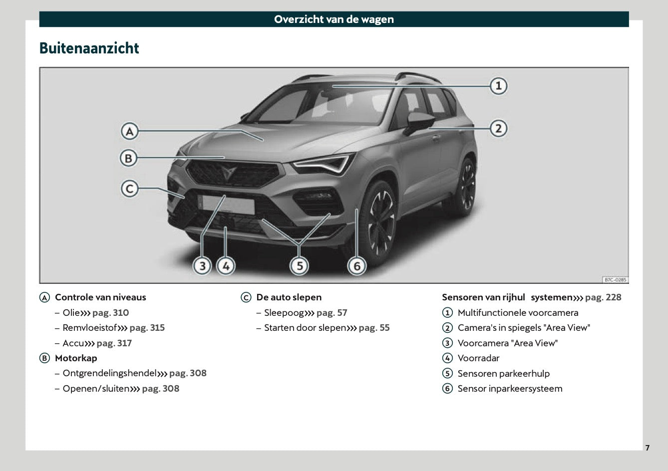 2021 Cupra Ateca Owner's Manual | Dutch