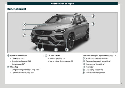 2021 Cupra Ateca Owner's Manual | Dutch