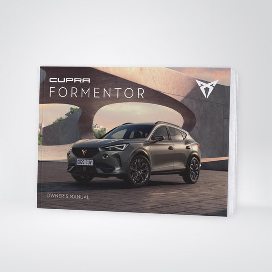 2024 Cupra Formentor Owner's Manual | English