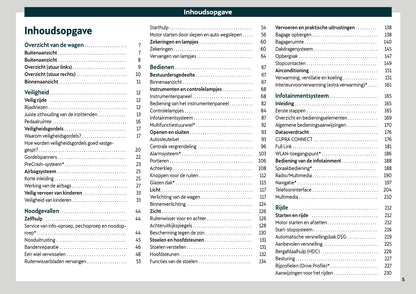 2020-2021 Cupra Formentor Owner's Manual | Dutch