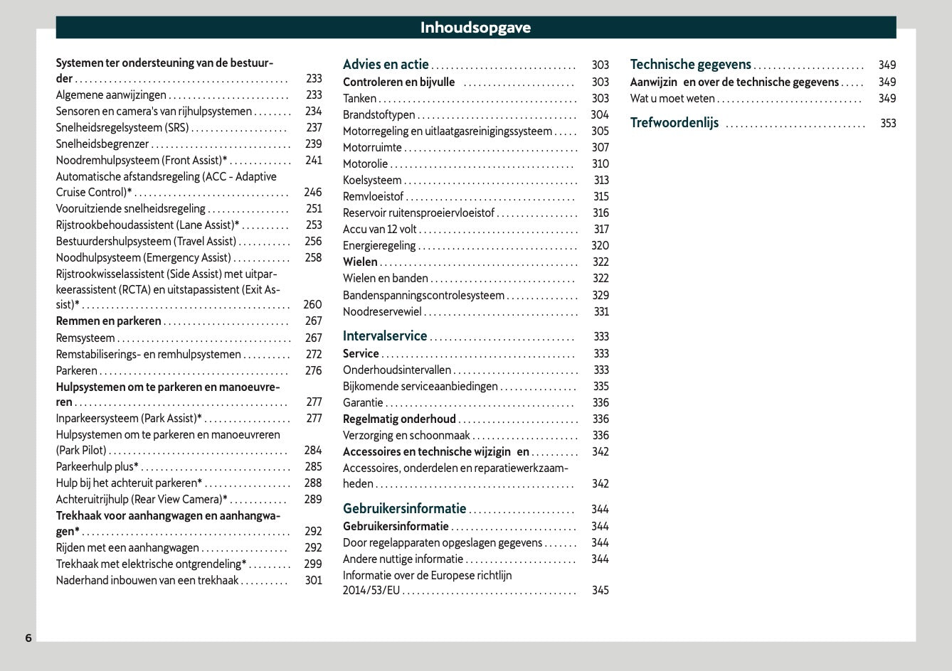 2020-2021 Cupra Formentor Owner's Manual | Dutch