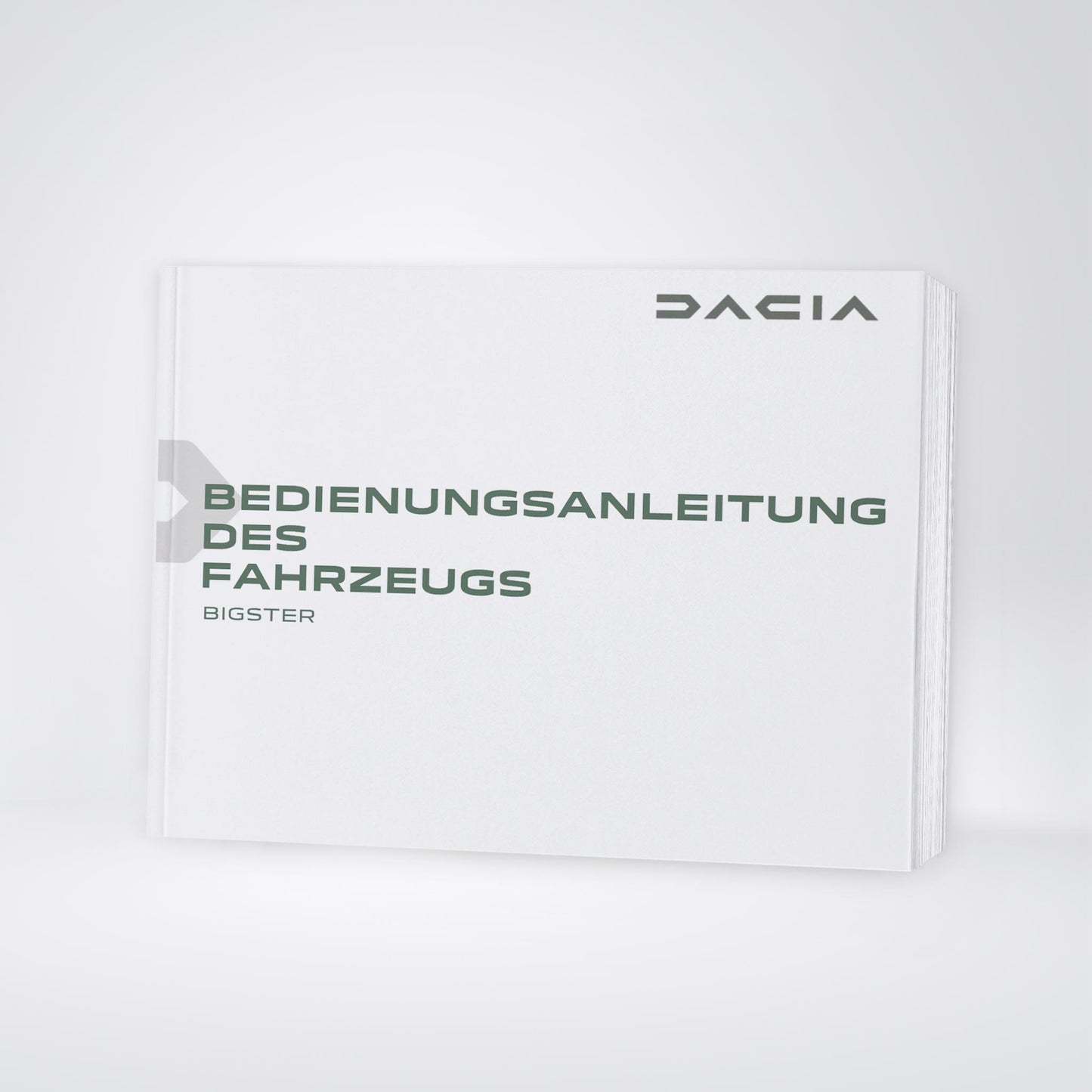 2025 Dacia Bigster Owner's Manual | German