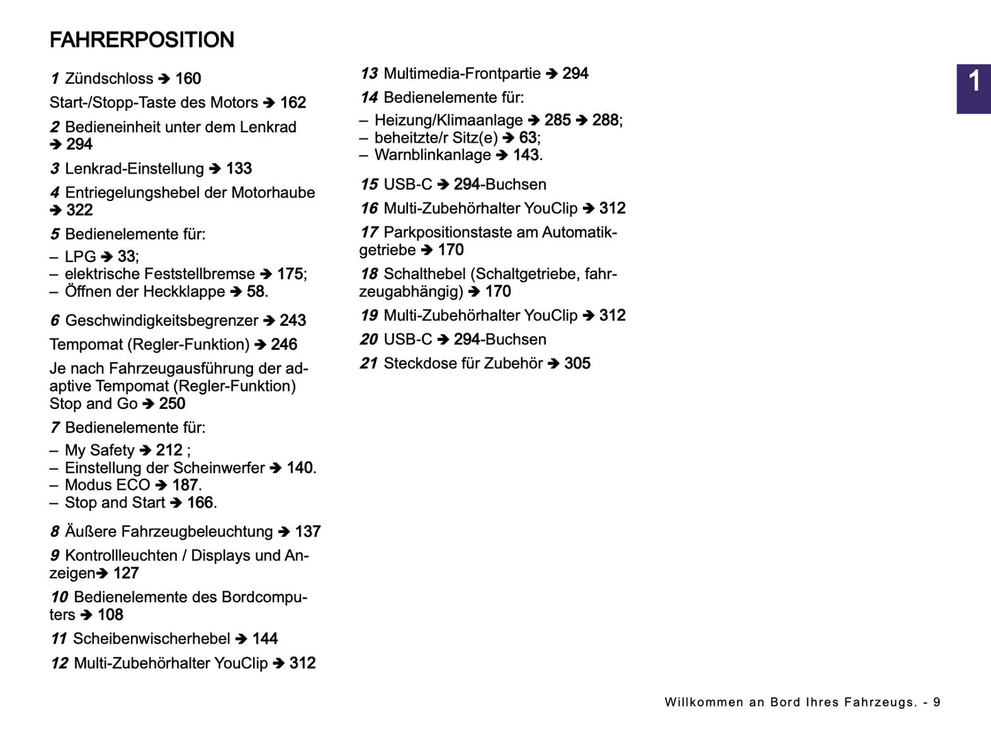 2025 Dacia Bigster Owner's Manual | German