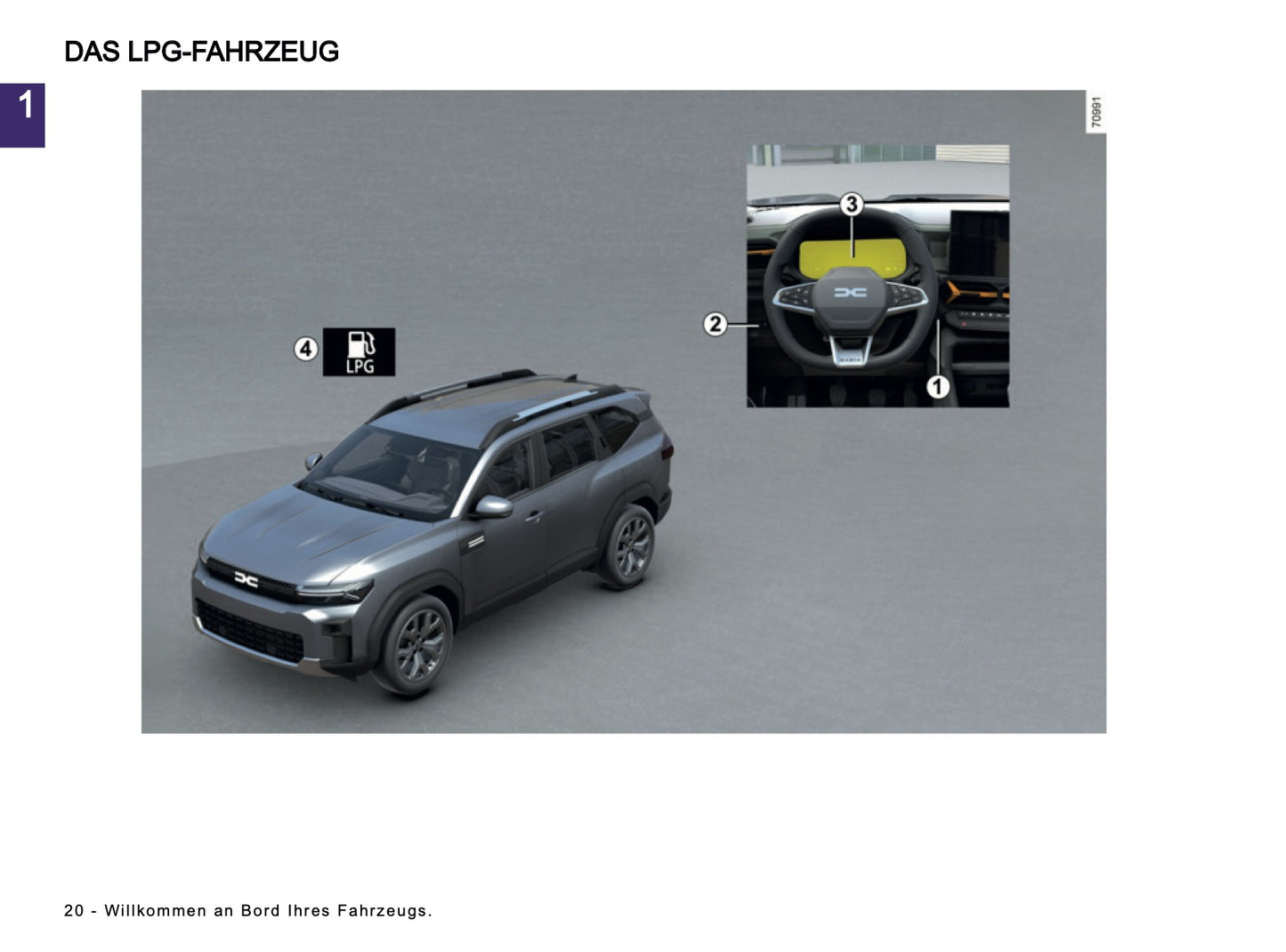 2025-2026 Dacia Bigster Bedienungsanleitung | Deutsch