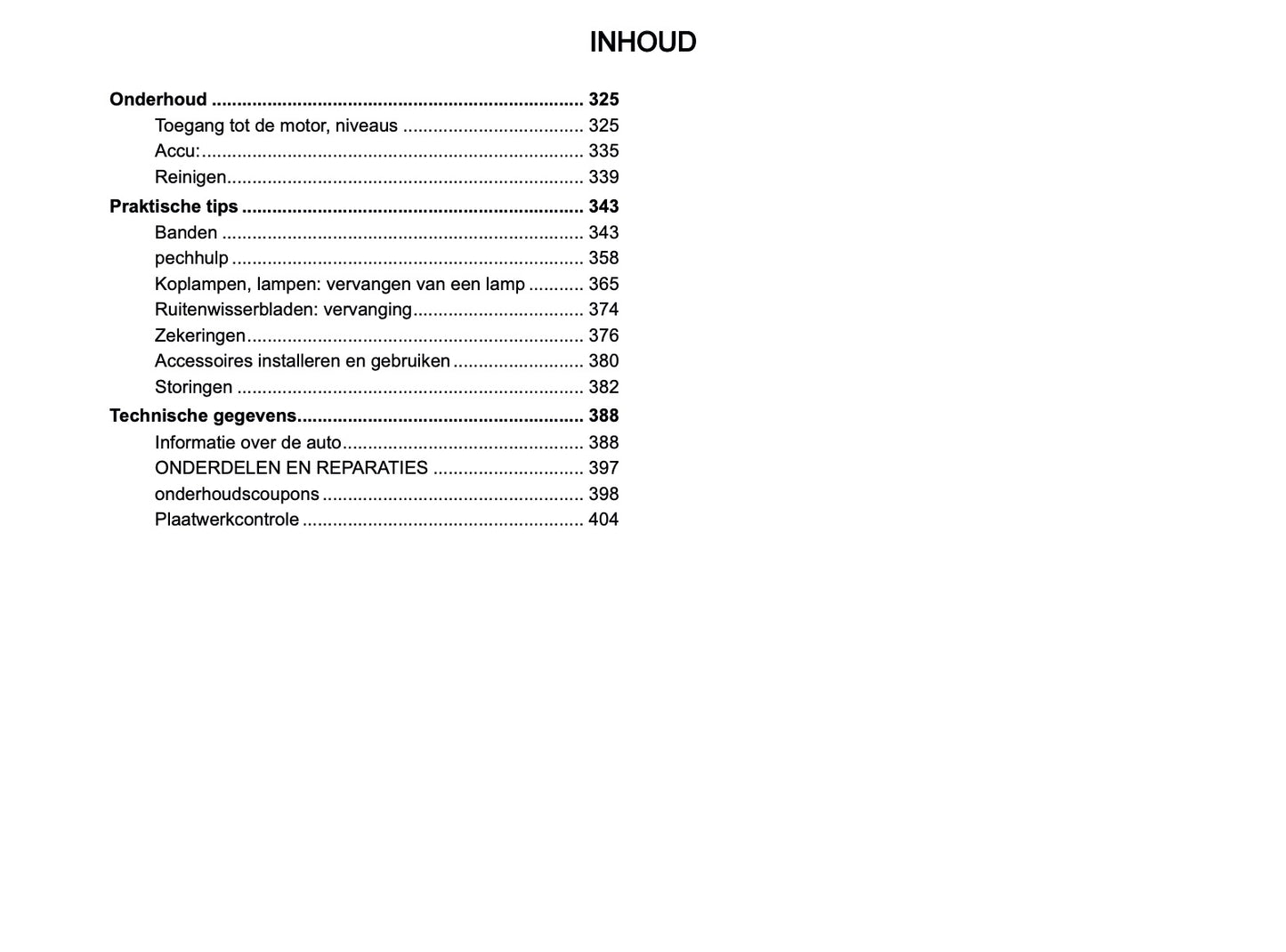 2025-2026 Dacia Bigster Owner's Manual | Dutch