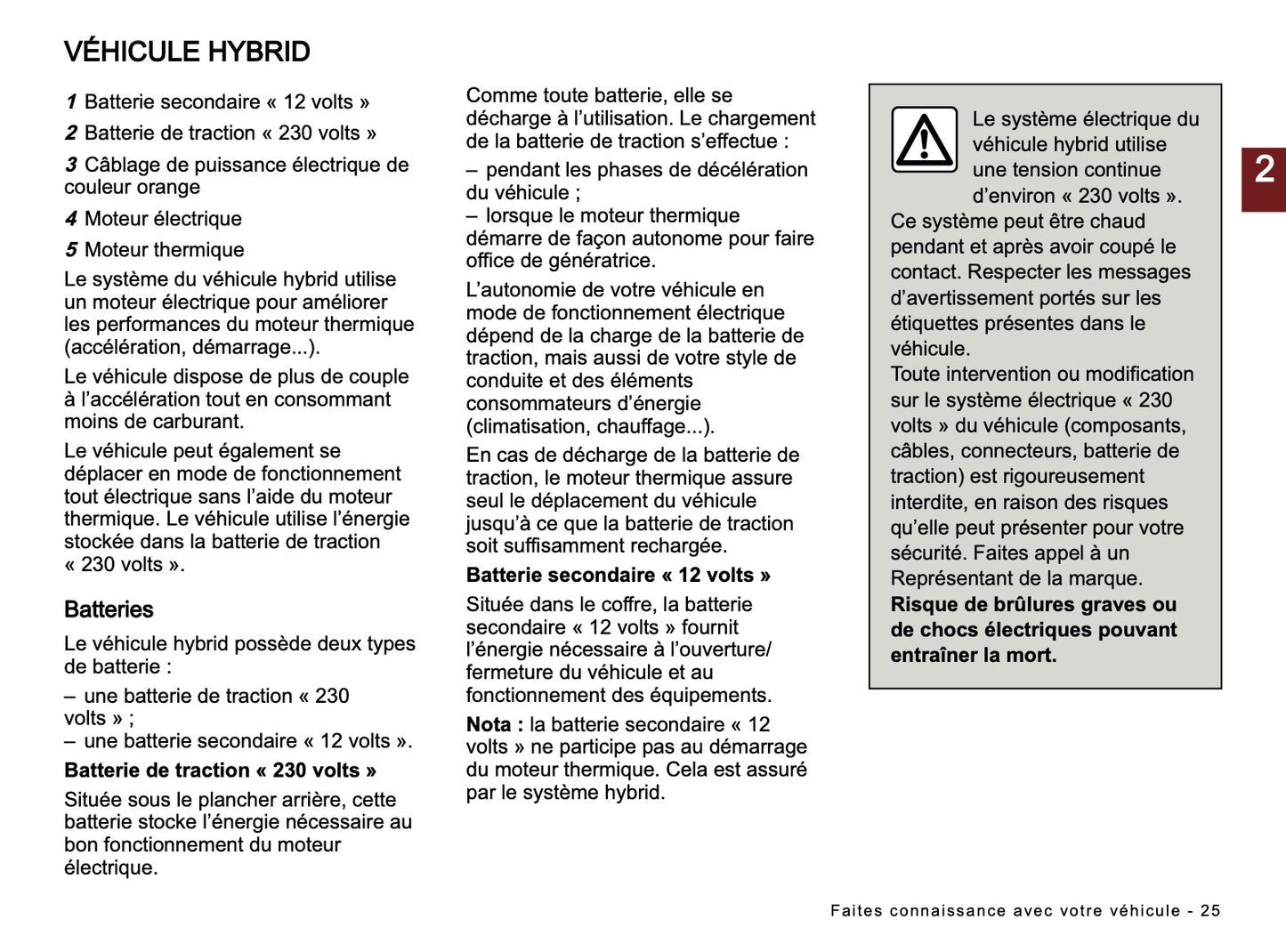 2024-2025 Dacia Duster Owner's Manual | French