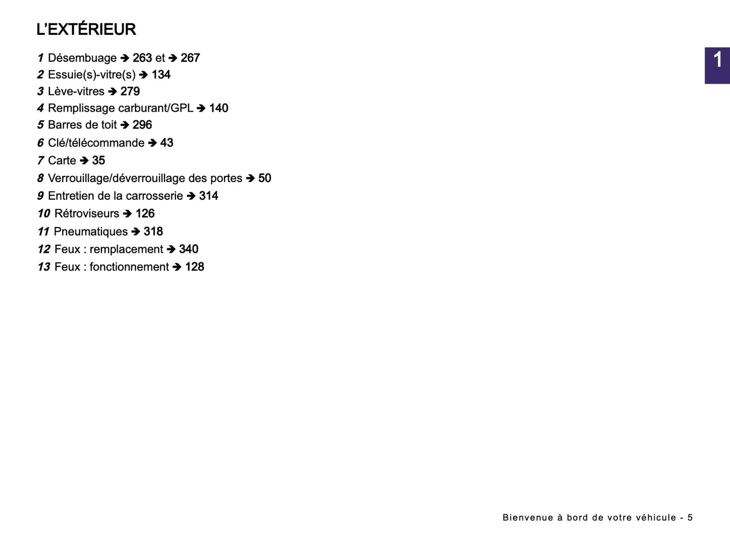2024-2025 Dacia Duster Owner's Manual | French