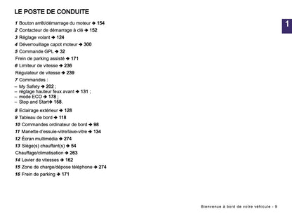 2024-2025 Dacia Duster Owner's Manual | French