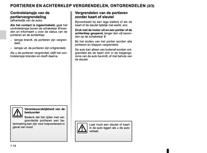 2022-2023 Dacia Duster Owner's Manual | Dutch