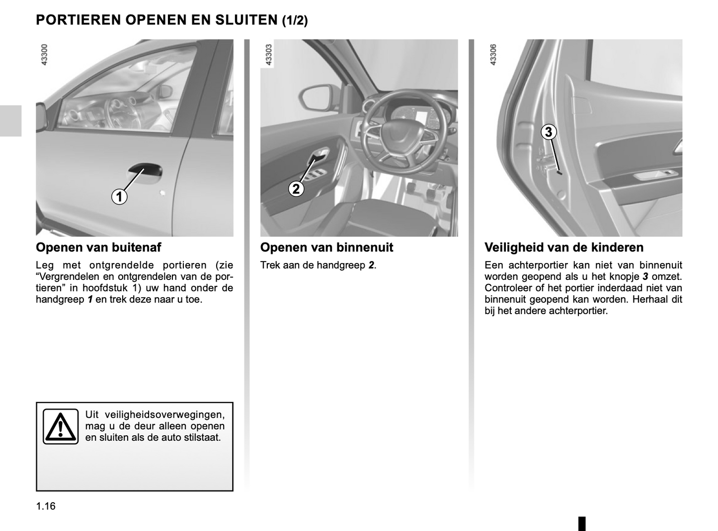 2022-2023 Dacia Duster Owner's Manual | Dutch