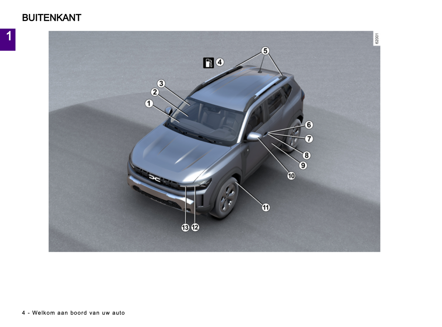 2024 Dacia Duster Owner's Manual | Dutch