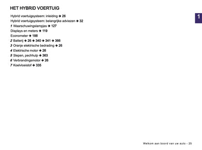 2025-2026 Dacia Duster Owner's Manual | Dutch