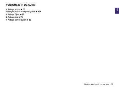 2026 Dacia Duster Owner's Manual | Dutch