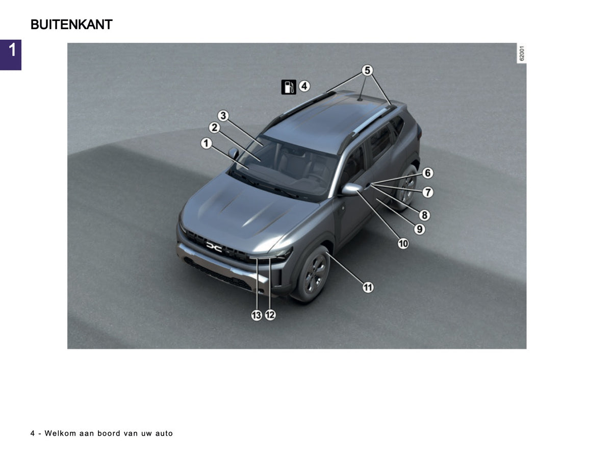2026 Dacia Duster Owner's Manual | Dutch