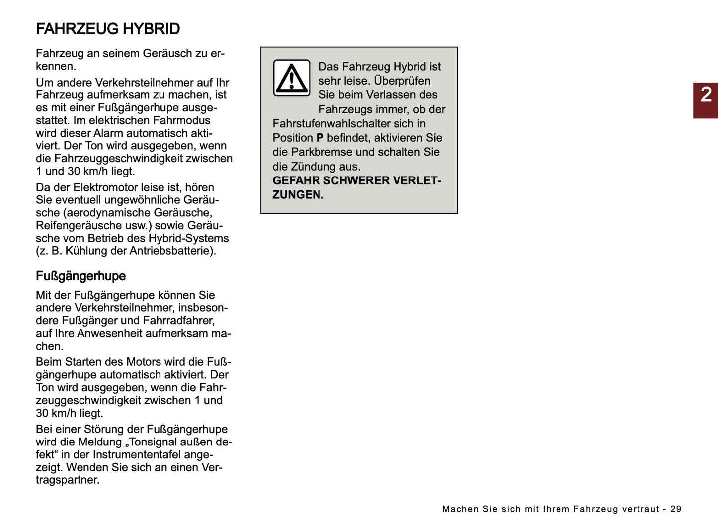 2025-2026 Dacia Jogger Owner's Manual | German