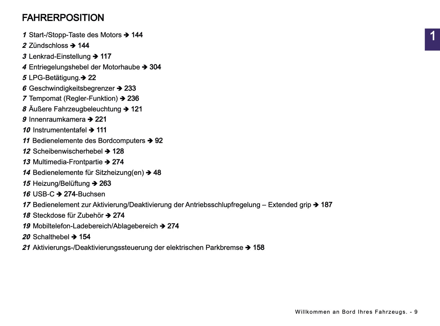 2025-2026 Dacia Sandero/Sandero Stepway Owner's Manual | German