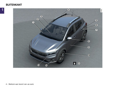 2024-2025 Dacia Sandero/Sandero Stepway Owner's Manual | Dutch