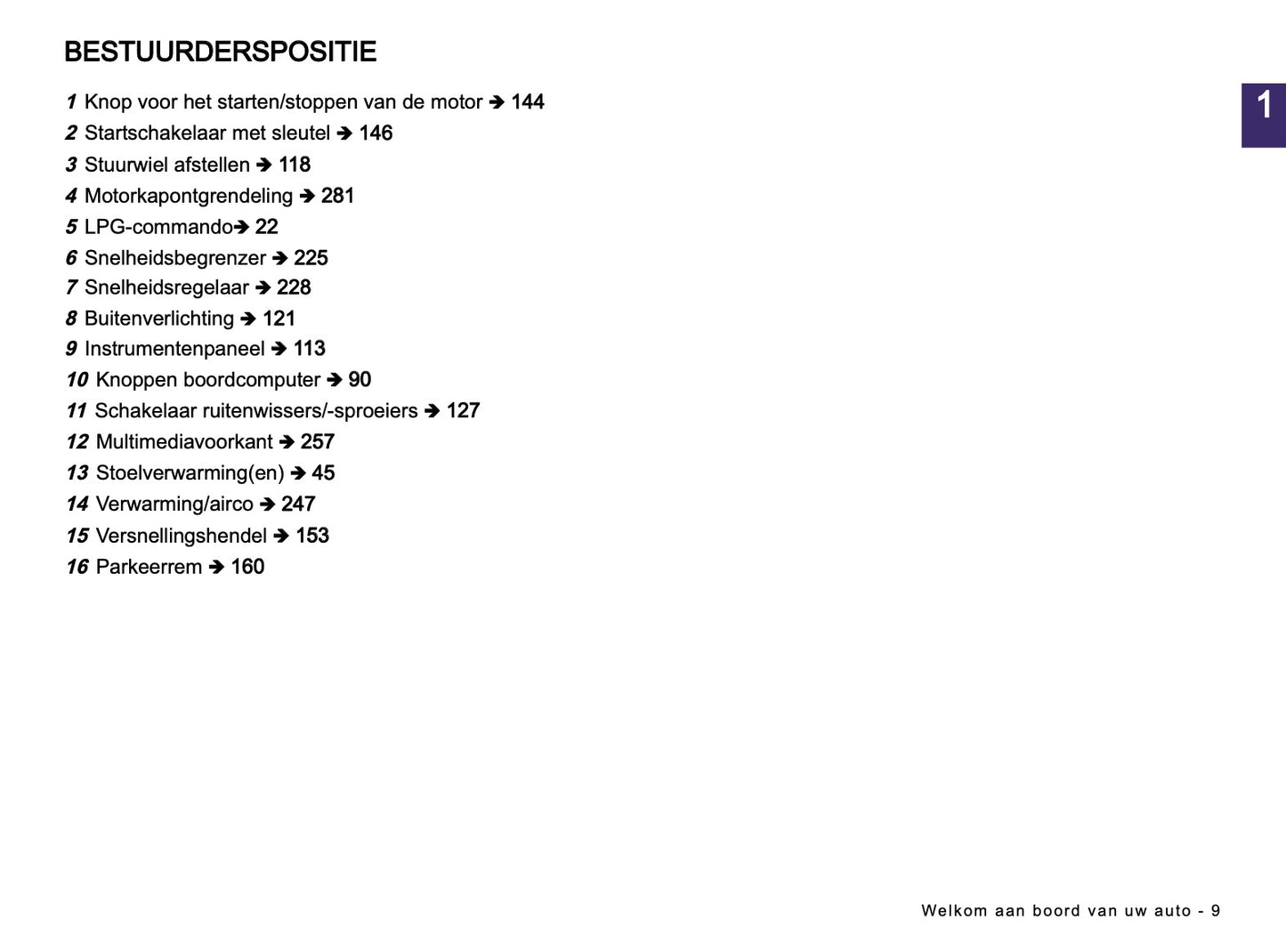 2024-2025 Dacia Sandero/Sandero Stepway Owner's Manual | Dutch