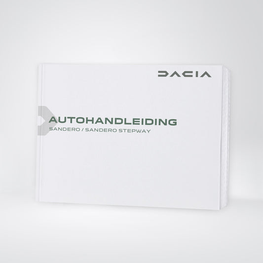 2025-2026 Dacia Sandero/Sandero Stepway Gebruikershandleiding | Nederlands