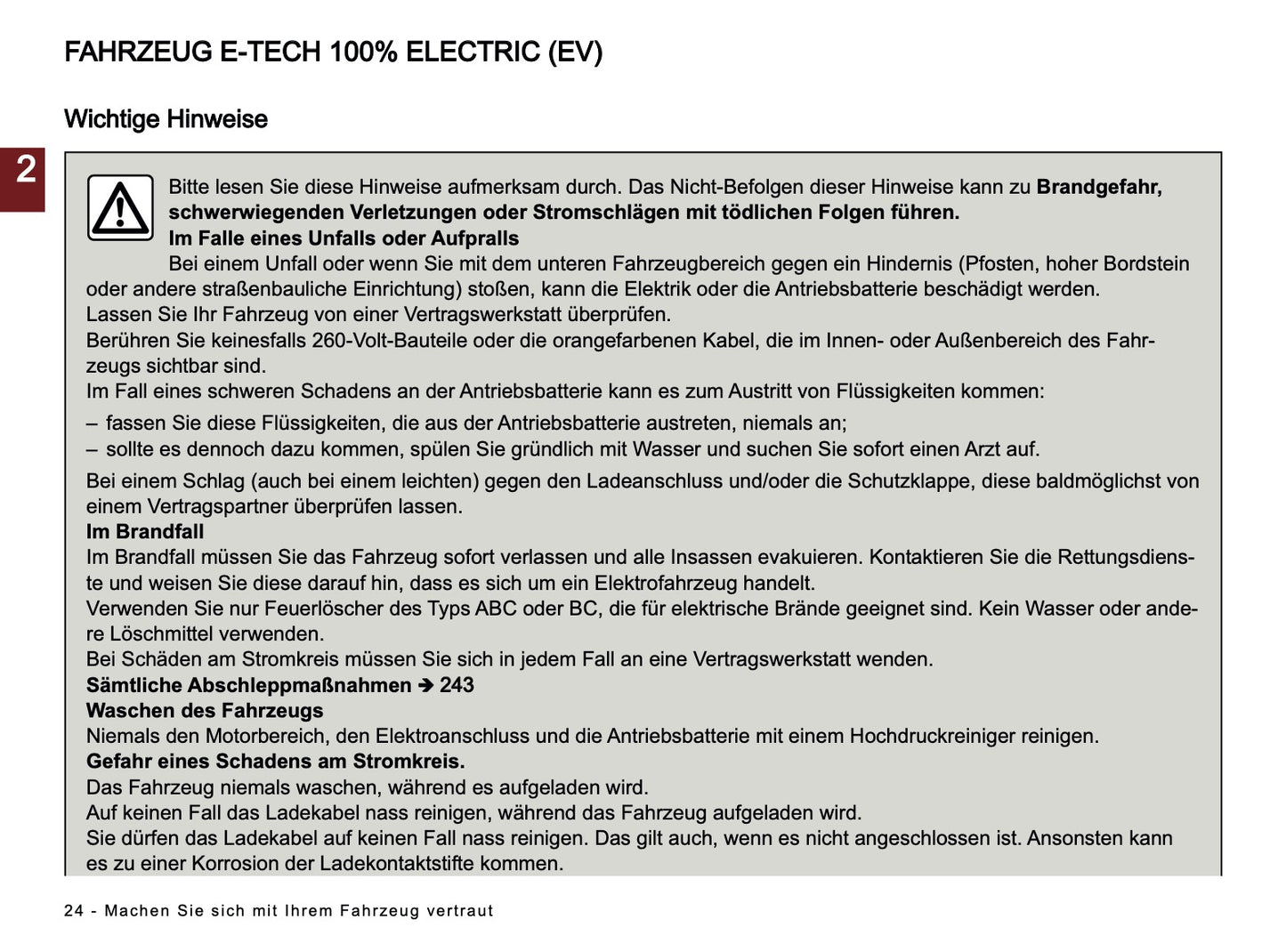 2024-2025 Dacia Spring Electric Owner's Manual | German