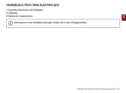 2024-2025 Dacia Spring Electric Owner's Manual | German