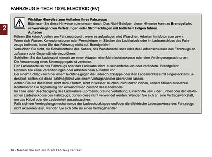 2024-2025 Dacia Spring Electric Owner's Manual | German