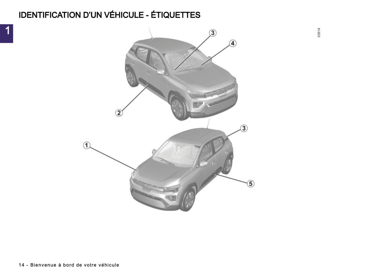 2024-2025 Dacia Spring Electric Owner's Manual | French