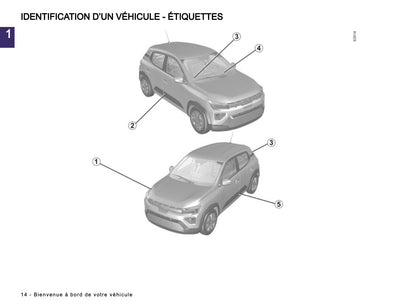 2024-2025 Dacia Spring Electric Owner's Manual | French