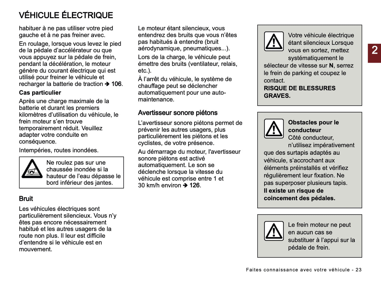 2024-2025 Dacia Spring Electric Owner's Manual | French