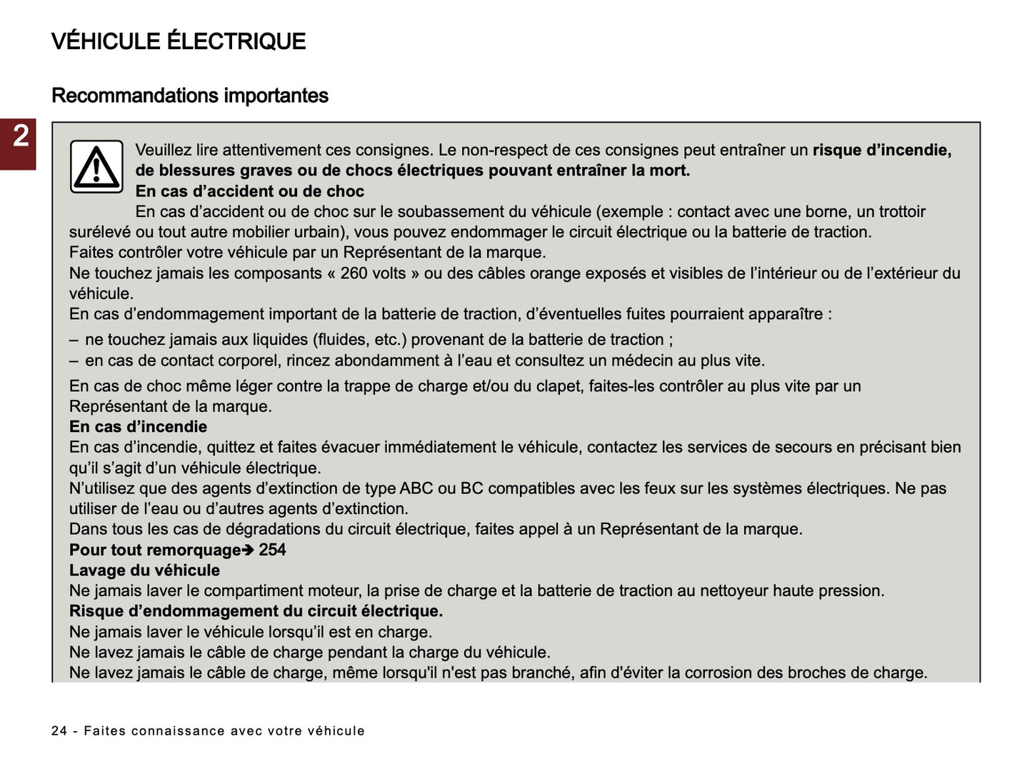2024-2025 Dacia Spring Electric Owner's Manual | French