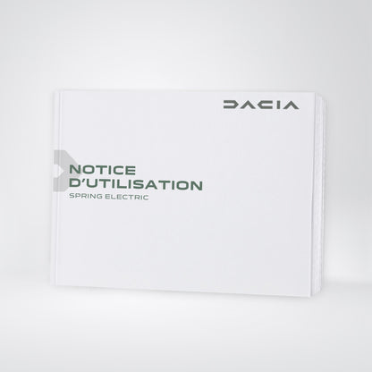 2026 Dacia Spring Electric Owner's Manual | French