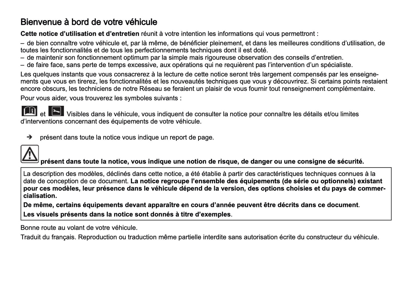 2026 Dacia Spring Electric Owner's Manual | French