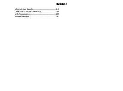 2024-2025 Dacia Spring Electric Owner's Manual | Dutch