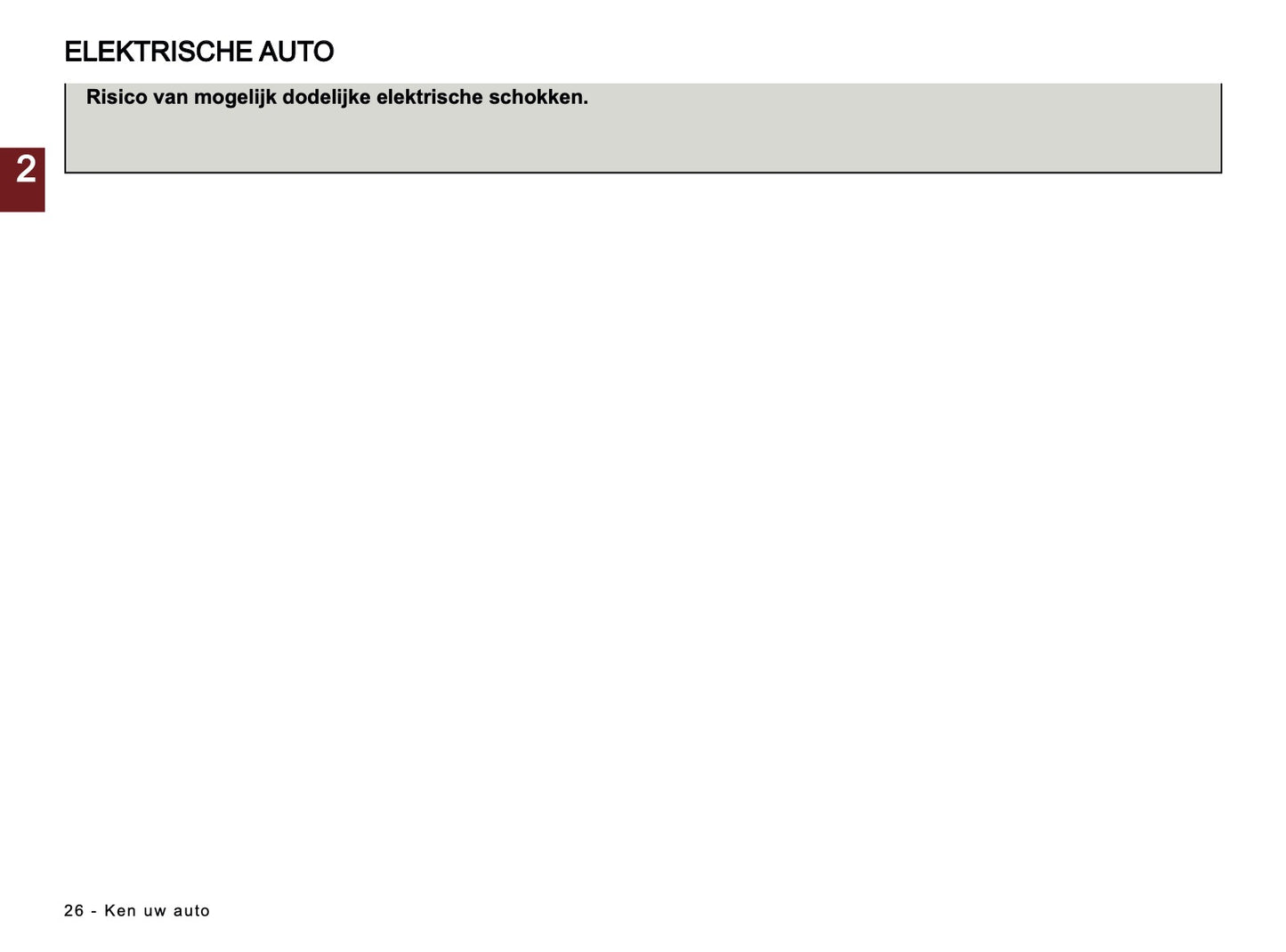 2026 Dacia Spring Electric Owner's Manual | Dutch