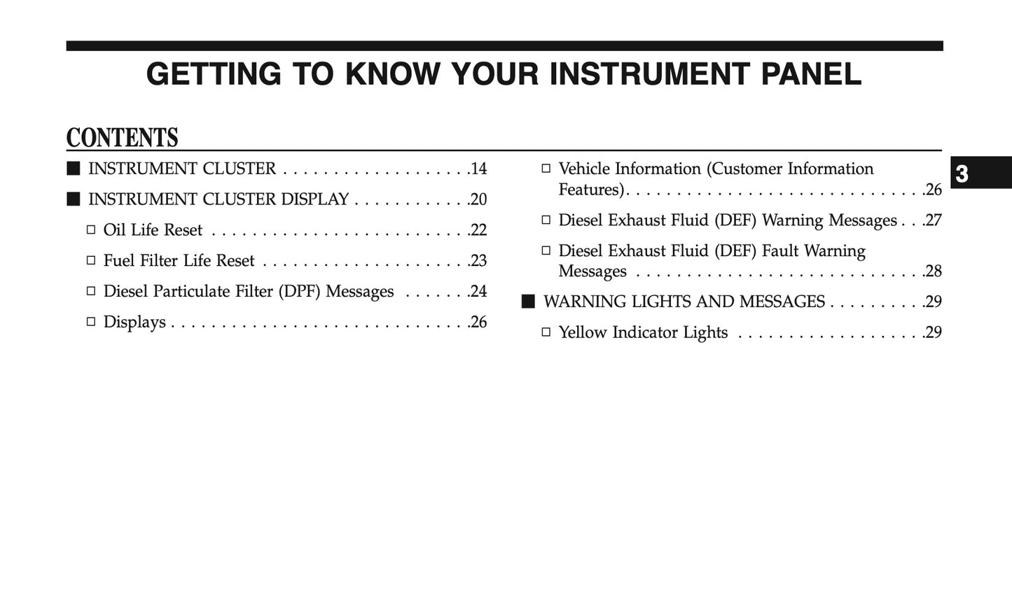 2018 Ram Truck Diesel Owner's Manual Supplement | English
