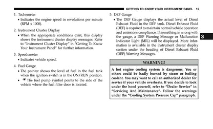 2018 Ram Truck Diesel Owner's Manual Supplement | English